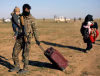[Ảnh] Cận cảnh giao tranh dữ dội tại thành trì cuối cùng của IS ở Syria