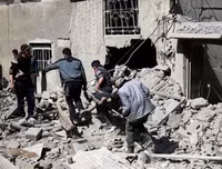 Cảnh điêu tàn xót xa ở Đông Ghouta vì chiến tranh tàn phá (2)
