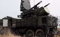 [ẢNH] Lo ngại tên lửa hành trình Ukraine, Nga cấp tốc tăng cường Pantsir-S1 tới Crimea