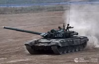 [ẢNH] Nga vô địch tại chung kết giải đua xe tăng Tank Biathlon 2018