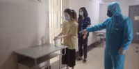 Cận cảnh bên trong khu cách ly tập trung Pháp Vân - Tứ Hiệp