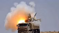 [ẢNH] Pantsir-S1 Syria phóng 9 quả đạn mới chặn nổi 1 tên lửa Israel