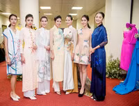Hoa hậu Ngọc Hân giới thiệu bộ sưu tập mới tại 