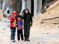 Hàng chục ngàn người dân Syria quay trở về nhà ở đông Ghouta