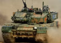 [ẢNH] Xe tăng Type 99 Trung Quốc khoe khả năng 