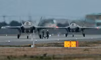 Hai siêu tiêm kích F-35A của Mỹ đến Nhật Bản