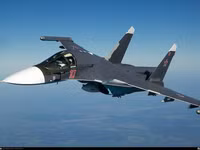 [ẢNH] Sự cố nghiêm trọng gây thiệt hại lớn cho Nga: Hai chiến đấu cơ Su-34 đâm nhau trên không