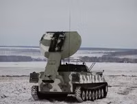 [ẢNH] Tình thế cấp bách, Syria huy động 'rồng lửa đa đầu' UR-77 để hủy diệt IS tại thủ đô Damascus
