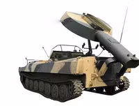[ẢNH] Tình thế cấp bách, Syria huy động 'rồng lửa đa đầu' UR-77 để hủy diệt IS tại thủ đô Damascus