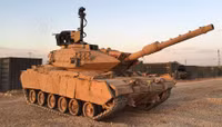 [ẢNH] Quân đội Syria phản ứng nóng khi xe tăng Thổ Nhĩ Kỳ áp sát Manbij