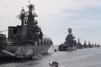 [ẢNH] Sức mạnh Hạm đội biển Đen Nga tại Syria đủ sức hạ nhiệt phương Tây?