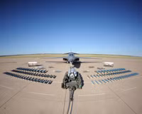[ẢNH] Mỹ triển khai hàng loạt 'pháo đài bay' B-1B Lancer tới Trung Đông, chiến trường Syria tiếp tục khốc liệt