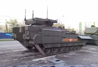 [ẢNH] Uy lực khủng khiếp từ xe chiến đấu bộ binh T-15 Armata của Nga
