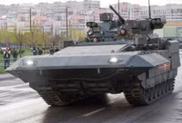 [ẢNH] Uy lực khủng khiếp từ xe chiến đấu bộ binh T-15 Armata của Nga