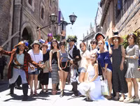 Dạo chơi xứ cổ tích Sun World Ba Na Hills với những chàng lính ngự lâm