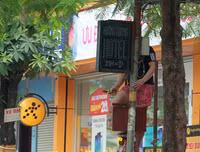 Phường Khương Đình quyết liệt xử lý vi phạm về trật tự đô thị