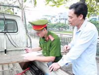 Phường Khương Đình quyết liệt xử lý vi phạm về trật tự đô thị