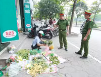 Phường Khương Đình quyết liệt xử lý vi phạm về trật tự đô thị