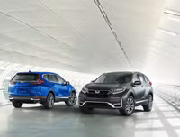 [ẢNH] Honda CR-V 2020 ra mắt, thêm bản hybrid, loại bỏ cần số