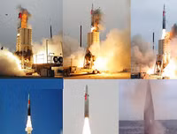 [ẢNH] 'Lá chắn thép' Arrow 3 Israel sẵn sàng phá hủy tên lửa đạn đạo Nga chuyển cho Syria?