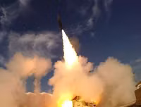 [ẢNH] 'Lá chắn thép' Arrow 3 Israel sẵn sàng phá hủy tên lửa đạn đạo Nga chuyển cho Syria?