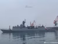 [ẢNH] Gepard 3.9 Việt Nam sánh vai cùng dàn chiến hạm hiện đại tại Trung Quốc