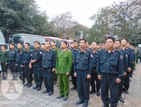 [ẢNH] Những khoảnh khắc nghẹn ngào tại lễ tang 3 liệt sĩ hy sinh tại Đồng Tâm