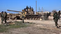 [ẢNH] Chiến hạm Nga dội mưa tên lửa hành trình Kalibr vào thành phố Aleppo