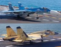 [ẢNH] Trung Quốc dự định tham chiến tại Syria, tiêm kích hạm J-15 sắp được 
