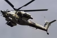 [ẢNH] Với 16 tên lửa chống tăng, Mi-28 Nga hủy diệt cả đoàn xe tăng phiến quân Syria