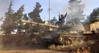 [ẢNH] Quân đội Syria cùng vũ khí hạng nặng ào ạt trở lại thị trấn Tal Tamr