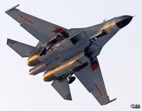 [Ảnh] J-11, điển hình của việc Trung Quốc sao chép trái phép chiến đấu cơ Nga
