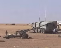 [ẢNH] Quân đội Syria dùng trọng pháo Msta-B đập nát tuyến phòng thủ của phiến quân