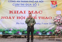 Toàn cảnh tưng bừng ngày hội thể thao Cụm thi đua số 1 CATP