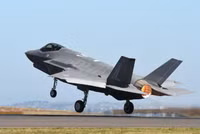 [ẢNH] Chiến thần F-35A Hàn Quốc lần đầu tiên tung cánh trên bán đảo Triều Tiên