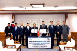 Chủ tịch Hà Nội làm việc với lãnh đạo thành phố Seoul và Sejong Hàn Quốc, thúc đẩy hợp tác song phương