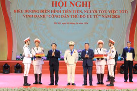 Giám đốc CATP Hà Nội Nguyễn Thanh Tùng cùng 8 cá nhân được vinh danh Công dân Thủ đô ưu tú 2026