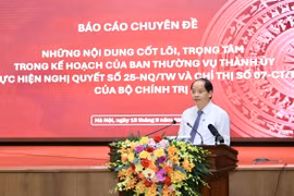 Thành ủy Hà Nội: Thực hành theo Bác phải gắn với giải quyết những tồn tại, điểm nghẽn