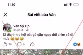 Xử phạt chủ tài khoản facebook 'Văn Sỹ Hp'