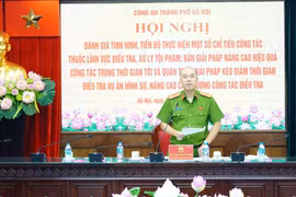 Công an Hà Nội nâng cao chất lượng công tác điều tra, xử lý tội phạm