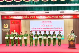 Nâng cao hiệu quả đảm bảo an ninh, trật tự gắn với thực hiện mô hình tổ chức mới