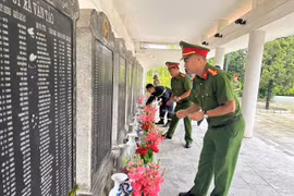 Hoạt động ý nghĩa của Đội chữa cháy và cứu nạn cứu hộ khu vực số 32
