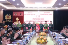 Công an TP Hà Nội và Cục Bảo vệ An ninh Quân đội ký kết Biên bản ghi nhớ tăng cường phối hợp thực hiện nhiệm vụ