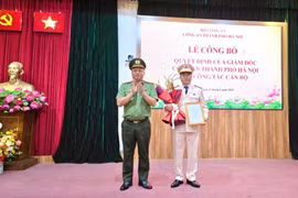 Công bố Quyết định về công tác cán bộ đối với lãnh đạo Phòng An ninh điều tra và Phòng An ninh nội địa