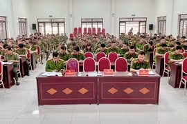 Bảo vệ tuyệt đối an toàn 44 điểm bầu cử trên địa bàn