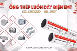 Ống thép luồn dây điện EMT Vietconduit Đạt UL Listed UL 797