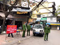 Những hình ảnh nhà hàng, quán cafe đóng cửa để phòng, chống dịch Covid-19 ở Hà Nội
