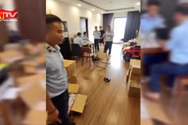 Biến căn hộ chung cư thành kho hàng giả, bán mực in qua mạng xã hội