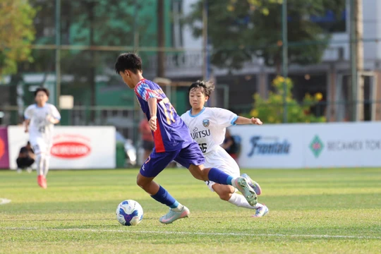 "Giải bóng đá Thiếu niên Quốc tế U-13 Việt Nam - Nhật Bản lần thứ VII" quy tụ 12 đội bóng thiếu niên xuất sắc 