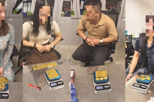 Bắt buộc khai báo Hải quan nếu mang theo từ 300g vàng khi xuất, nhập cảnh